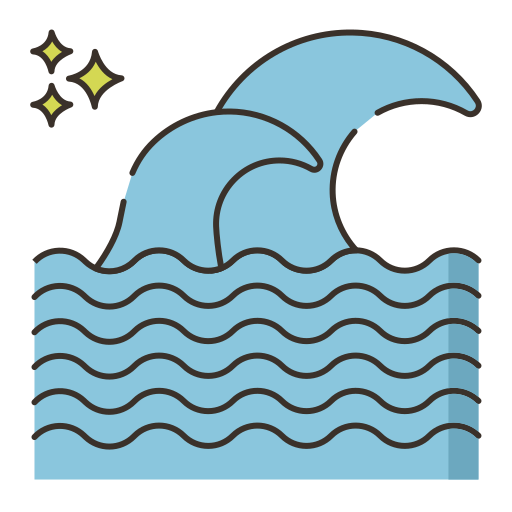 Sea waves